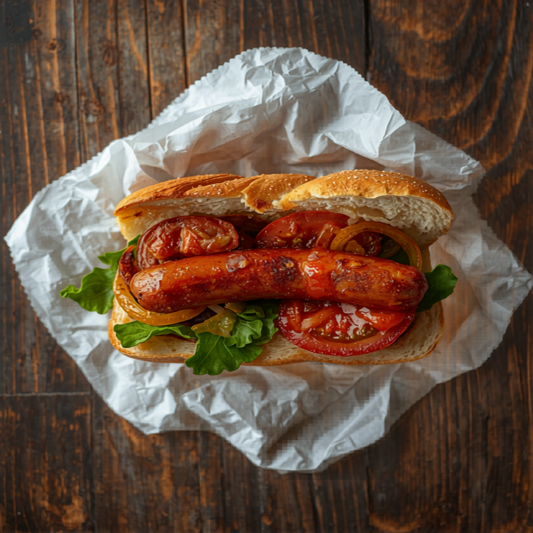 Sandwich merguez steak kefta 1 viande
